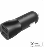 FIXED Autós töltő Smart Rapid Charge 2x USB, 15 W, fekete (FIXCC15-2U-BK)