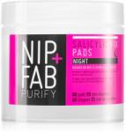 Nip + Fab Salicylic Fix tisztító vattakorong éjszakára 60 db