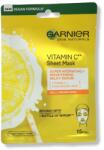 Garnier памучна маска за лице, Супер хидратираща, Витамин С