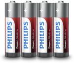 Philips Baterii POWER alkaline AA LR6 folie 4buc PHILIPS (PH-LR6P4F/10) - sogest Baterii de unica folosinta