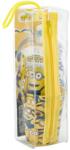 MINIONS Set voiaj copii Periuta dinti cu ventuză, Pahar apă si Pastă de dinti copii Aromă Mentă 75ml Disney