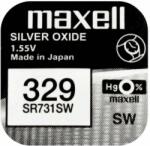 Maxell Baterie ceas Maxell SR731SW V329 1.55V oxid de argint 1buc (329-MAXELL) - sogest Baterii de unica folosinta