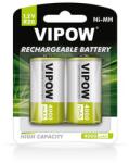 VIPOW Set acumulatori R20 1.2V 4000mAh Ni-Mh 2buc Vipow (BAT2005) Baterie reincarcabila