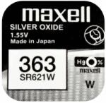 Maxell Baterie ceas Maxell SR621W V363 1.55V oxid de argint 1buc (363-MAXELL) - sogest Baterii de unica folosinta