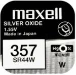 Maxell Baterie ceas Maxell SR44W V357 AG13 1.55V oxid de argint 1buc (357-MAXELL) - sogest Baterii de unica folosinta