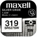 Maxell Baterie ceas Maxell SR527SW V319 SR64 1.55V oxid de argint 1buc (319-MAXELL) - sogest Baterii de unica folosinta