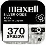 Maxell Baterie ceas Maxell SR920W V370 SR69 1.55V oxid de argint 1buc (370-MAXELL) - sogest Baterii de unica folosinta