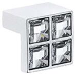 Demos Bútorfogantyú Kutta 16 króm fényes Tulip (US005)