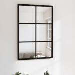 vidaXL Oglindă de perete, negru, 60 x 40 cm, metal (342205) Covor