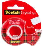 SCOTCH Crystal Clear 19mmx7, 5m ragasztószalag-adagoló (7100093859) - bestbyte