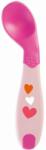 Chicco First Spoon jobbkezes önálló etetőkanál 8hó+ rózsaszín (CH01610010)