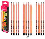 Maped háromszögletű grafitceruza, B (12 db) - barna (COR_IMA850024FC)