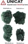  Malachit Mineral Natural Brut Congo - 74-100 x 51-81 x 38-66 mm - ( XXL ) - 1 Buc
