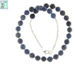  Colier din Dumortierit Rotund 8-8, 9 mm - Accesorii de Argint 925 - concepttropic - 181,00 RON