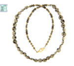  Colier din Pirita Disc Fatetat 6x3 mm - Accesorii de Gold Filled