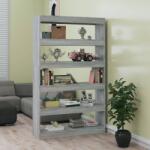 vidaXL Bibliotecă/Separator cameră, gri sonoma, 100x30x166 cm (813639) Biblioteca