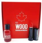 Dsquared2 Red Wood mini SET: edt 5ml + Rúzs 1, 2g női parfüm