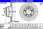 ATE Disc frana ATE 24.0128-0196.1 - automobilus