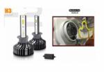 FLX Kit bec LED H3-10000lm -72W KRU027 (KRU027)