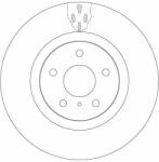 TRW Disc frana TRW DF6480 (DF6480) - automobilus