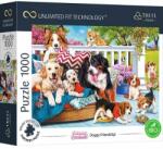 Trefl Prime - Kutyák a kertben 1000 db-os (10698)