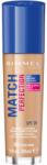 Rimmel Match Perfection fond de ten lichid SPF 20 culoare 303 True Nude 30 ml