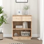 vidaXL Dulap consolă, 60x34x75 cm, lemn masiv de pin (813834) Comoda