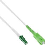 InLine Cablu fibra optica Simplex FTTH LC/APC la SC/APC OS2 20m, InLine IL88420 (IL88420)