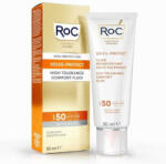 Roc Division - Crema protectie solara pentru fata SPF50, Roc Soleil Protect High Fluid, 50ml - vitaplus