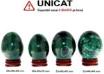  Ou din Malachit Mineral Natural - 50-54 x 39-45 x 39-45 mm - 1 Buc