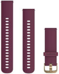 Garmin Curea Garmin Vívomove Optic/Vívoactive 3, silicon, burgundy, cataramă de cupru + parte extinsă