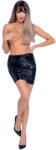 Cottelli Collection Short Dazzling Skirt Black XL