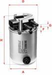 SOFIMA filtru combustibil SOFIMA S 0954 NR (S 0954 NR) - automobilus