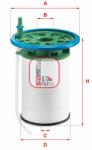 SOFIMA filtru combustibil SOFIMA S 6053 NE (S 6053 NE) - automobilus