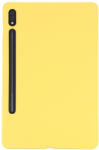  RUBBER Husa de protectie Samsung Galaxy Tab S8 / Tab S7 galbena