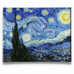  Csillagos Éj (Van Gogh) - Vászonkép (csiejva01)