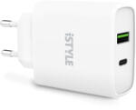 iStyle Adaptor priza iStyle 38W Pro Charger (20W USB-C; 18W USB-A) (PL9915101100107)