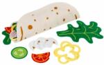 Goki Set de joaca Lipie cu salata Delicious wrap (GOKI51515) Bucatarie copii