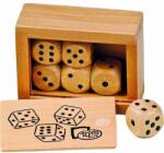 Goki Set 6 zaruri din lemn in cutie (GOKIHS239) - ookee