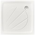RAVAK Zuhanytálca négyzet Ravak 100x100 cm öntött márvány fehér XA03AA01010 (PER100PRO0)