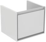Ideal Standard Fürdőszobaszekrény mosdó alá Ideal Standard Connect Air 48x40x40, 9 cm szürke tölgyfa / fehér kombinációban mat E0844PS (E0844PS)