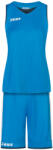 Zeus Дамски къси панталони Zeus Kit Flora Women Basketball Jersey with shorts royal blue