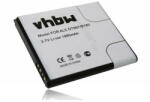 VHBW Telefon akkumulátor akku Alcatel BY80, CAB32E0000C1 - 1950mAh, 3.7V, Li-ion (WB-800104367) - kulsoaksi