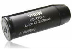 VHBW Elektromos szerszám akkumulátor Ryobi AP4001 - 2000 mAh, 4 V, Li-ion (WB-800105054)