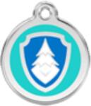 Red Dingo Rozsdamentes PawPatrol Everest mintás acél biléta