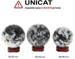  Sfera din Piatra Lunii Rainbow Minerala Naturala - 46-54 x 46-54 mm - 1 Buc
