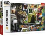Trefl Star Wars - Mandalorian és Baby Yoda 1000 db-os (10718)