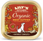 Lily's Kitchen Lilys Kitchen for Dogs Organic Beef Supper with Carrots and Peas 150 g