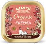 Lily's Kitchen Lilys Kitchen for Dogs Organic Dinner for Puppies with Chicken and Veg 150 g