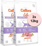 Calibra Calibra Dog Life Junior Small & Medium Breed Lamb 2 x 12 kg